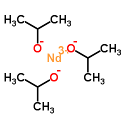 Neodymium tri(2-propanolate) structure