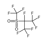 1,1,1,2,3,3,3-heptafluoro-2-(trifluoromethylsulfonyl)propane结构式