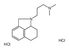 1-(3-Dimethylaminopropyl)-1,2,6,7,8,8a-hexahydrobenz(c,d)indole dihydr ochloride monohydrate结构式