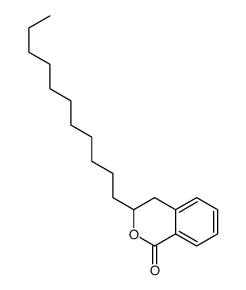 3-undecyl-3,4-dihydroisochromen-1-one Structure
