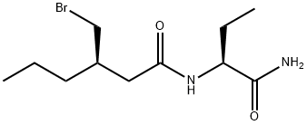 (R)-N-((S)-1-amino-1-oxobutan-2-yl)-3-(bromomethyl)hexanamide picture