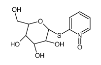 (2R,3S,4S,5R,6S)-2-(hydroxymethyl)-6-(1-oxidopyridin-1-ium-2-yl)sulfanyloxane-3,4,5-triol Structure
