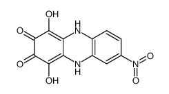 7-Nitrophenazine-1,2,3,4-tetrol结构式