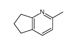 6,7-Dihydro-2-methyl-5H-1-pyrindine structure