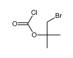 (1-bromo-2-methylpropan-2-yl) carbonochloridate Structure