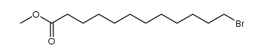 12-溴十二烷酸甲酯结构式