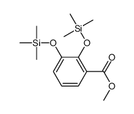 2,3-Bis(trimethylsiloxy)benzoic acid methyl ester结构式