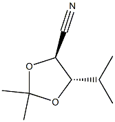 threo-Pentononitrile, 4,5-dideoxy-4-methyl-2,3-O-(1-methylethylidene)- (9CI) structure