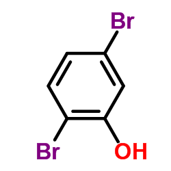2,5-Dibromophenol structure