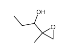 1-(2-methyloxiran-2-yl)propan-1-ol结构式