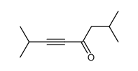 2,7-Dimethyl-5-octyn-4-one Structure