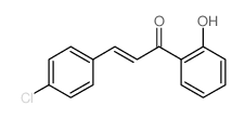 2-Propen-1-one,3-(4-chlorophenyl)-1-(2-hydroxyphenyl)-结构式