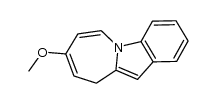 8-methoxy-10H-azepino[1,2-a]indole结构式
