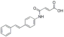 3-(4-STYRYL-PHENYLCARBAMOYL)-ACRYLIC ACID Structure