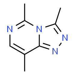 1,2,4-Triazolo[4,3-c]pyrimidine,3,5,8-trimethyl-(9CI) Structure