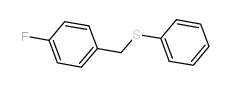 (4-Fluorobenzyl)(phenyl)sulfane Structure