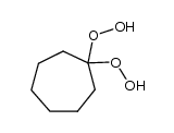 cycloheptane-1,1-diyl dihydroperoxide Structure