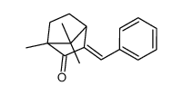 (2E)-2-benzylidene-4,7,7-trimethylbicyclo[2.2.1]heptan-3-one结构式