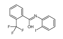 N-(2-Iodophenyl)-2-(trifluoromethyl)benzamide结构式