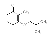 2-Cyclohexen-1-one,2-methyl-3-(2-methylpropoxy)- Structure