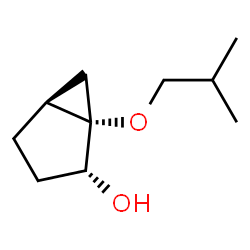 Bicyclo[3.1.0]hexan-2-ol, 1-(2-methylpropoxy)-, (1-alpha-,2-alpha-,5-alpha-)- (9CI)结构式
