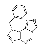 9-benzyl-[1,2,4]triazolo[3,4-f]purine Structure