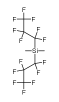 dimethyl di(n-perfluoro propyl) silane Structure