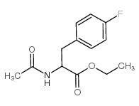 ac-dl-phe(4-f)-oet结构式