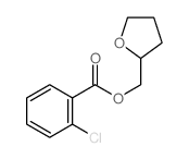 oxolan-2-ylmethyl 2-chlorobenzoate结构式
