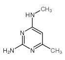 2,4-Pyrimidinediamine,N4,6-dimethyl- structure