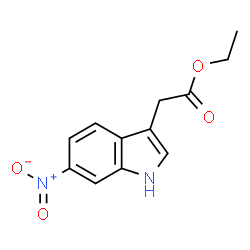 Ethyl 6-Nitroindole-3-acetate structure