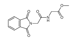 methyl 2-(2-phthalimidoacetamido)acetate结构式