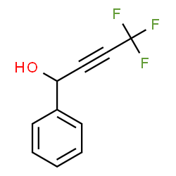 Benzenemethanol,-alpha--(3,3,3-trifluoro-1-propynyl)-, (-alpha-R)- (9CI) structure