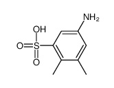 5-amino-o-xylene-3-sulphonic acid Structure