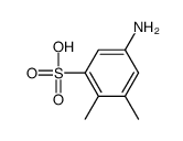 5-amino-o-xylene-3-sulphonic acid structure