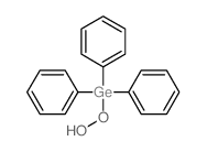 Hydroperoxide,triphenylgermyl structure