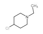 4-氯-1-乙基哌啶结构式