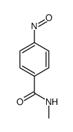 Benzamide,N-methyl-4-nitroso- Structure