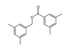 3,5-Dimethylbenzoic acid (3,5-dimethylphenyl)methyl ester structure