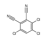 3,4,6-trichlorobenzene-1,2-dicarbonitrile结构式