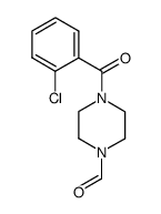 1-(2-chloro-benzoyl)-4-formyl-piperazine结构式