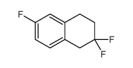 3,3,7-trifluoro-2,4-dihydro-1H-naphthalene结构式