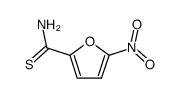 5-NITROFURAN-2-CARBOTHIOAMIDE结构式