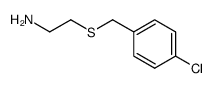 2-[(4-CHLOROBENZYL)THIO]ETHYLAMINE structure
