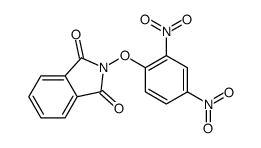 2-(2,4-二硝基苯氧基)-异吲哚-1,3-二酮结构式