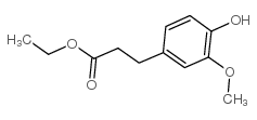 Ethyl 3-(4-hydroxy-3-methoxyphenyl)propionate picture