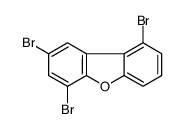 1,6,8-tribromodibenzofuran Structure