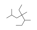 4-ethyl-2,4,5-trimethylheptane结构式