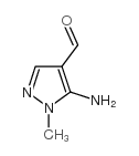 5-Amino-1-methyl-1H-pyrazole-4-carbaldehyde structure