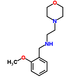 (2-METHOXY-BENZYL)-(2-MORPHOLIN-4-YL-ETHYL)-AMINE结构式